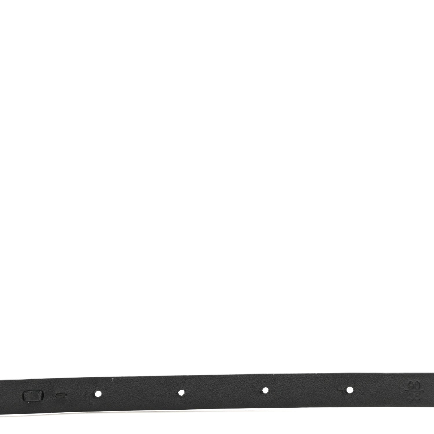 Chanel Calfskin Metal CC Chain Belt 90 36 Black 5 of 6