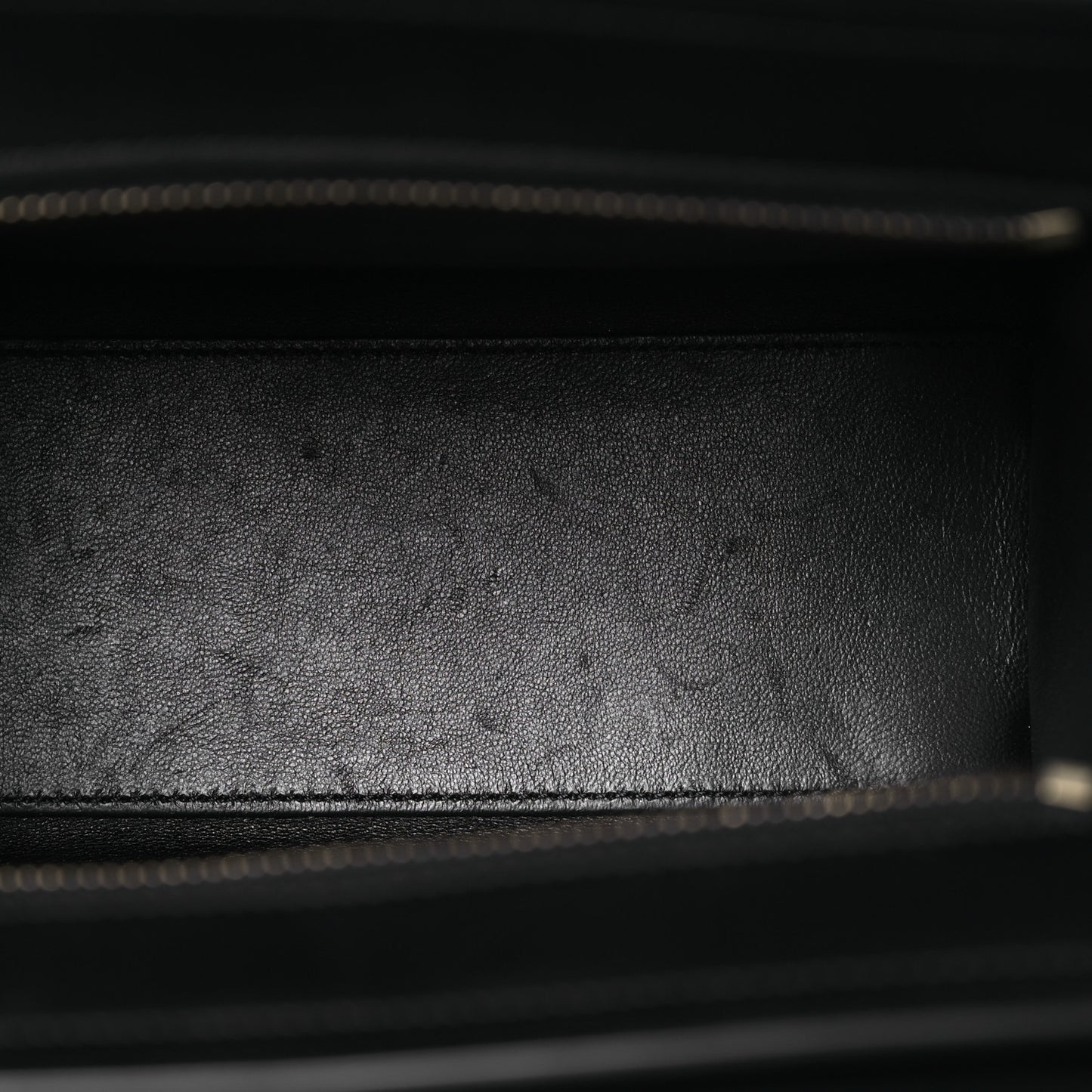 Smooth Calfskin Bullhide Nano Tri-Color Luggage Bright Red