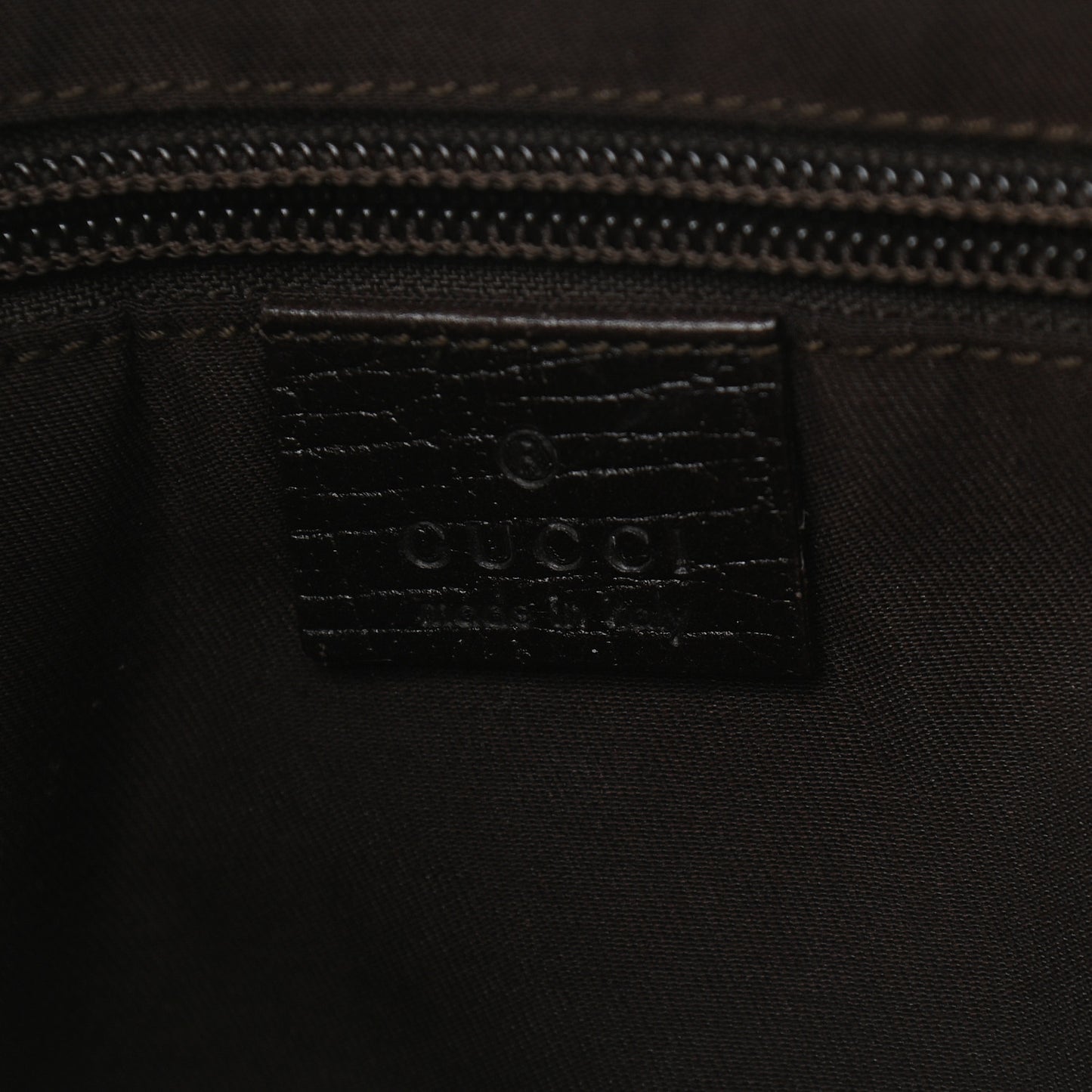 GG Plus Monogram Medium Flat Messenger Bag Dark Brown