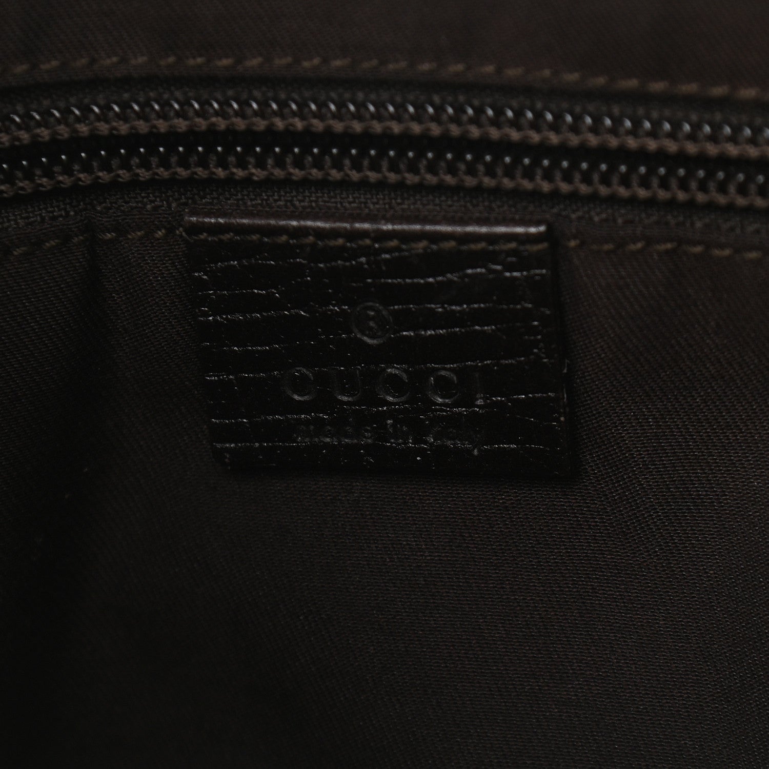 Gucci GG Plus Monogram Medium Flat Messenger Bag Dark Brown 5 of 8