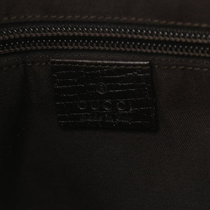 Gucci GG Plus Monogram Medium Flat Messenger Bag Dark Brown 5 of 8