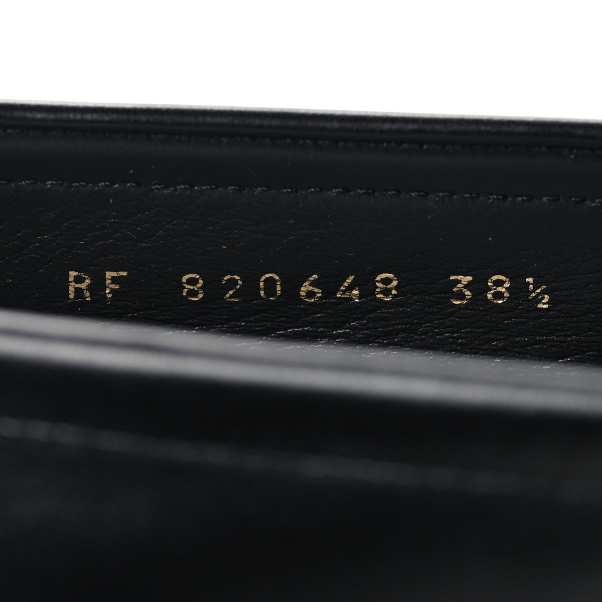 Saint Laurent Calfskin Le Loafer 15 Moccasin 38.5 Black 7 of 9