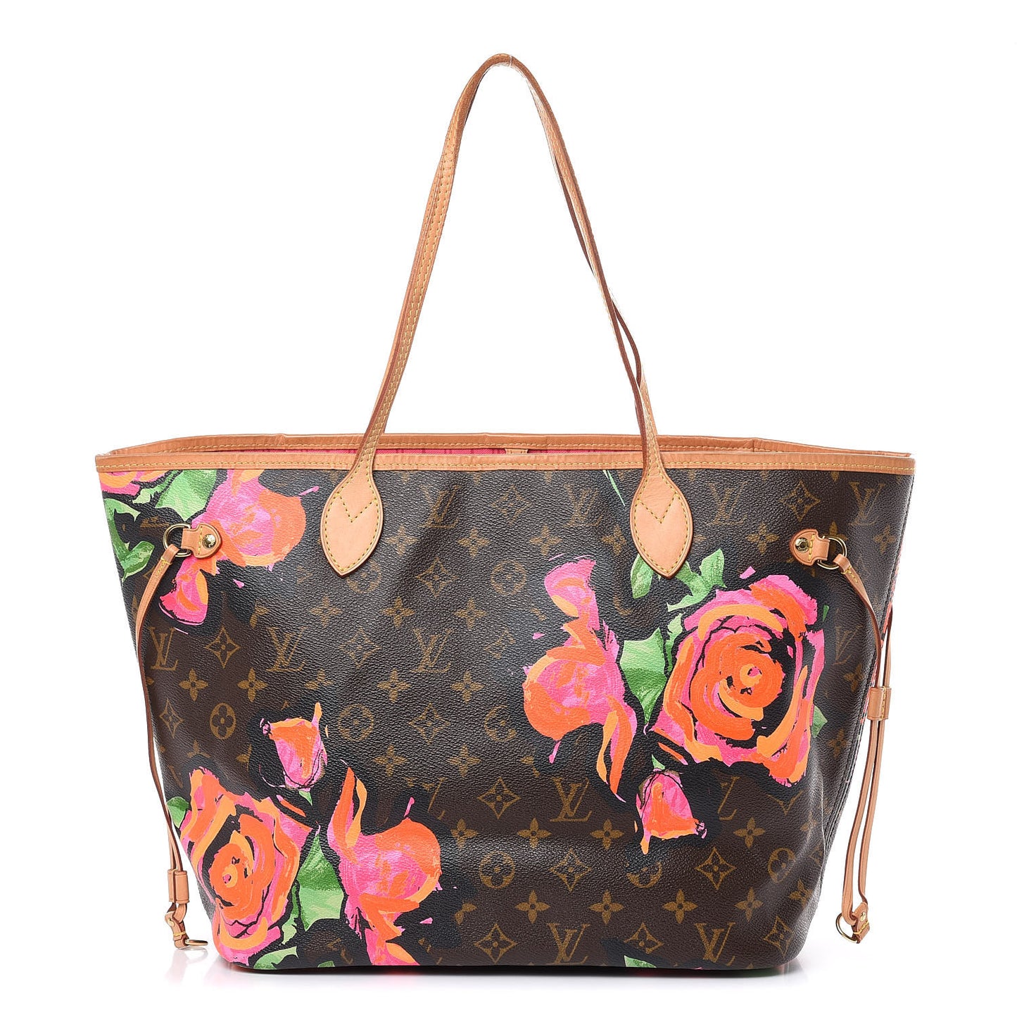 Monogram Roses Neverfull MM