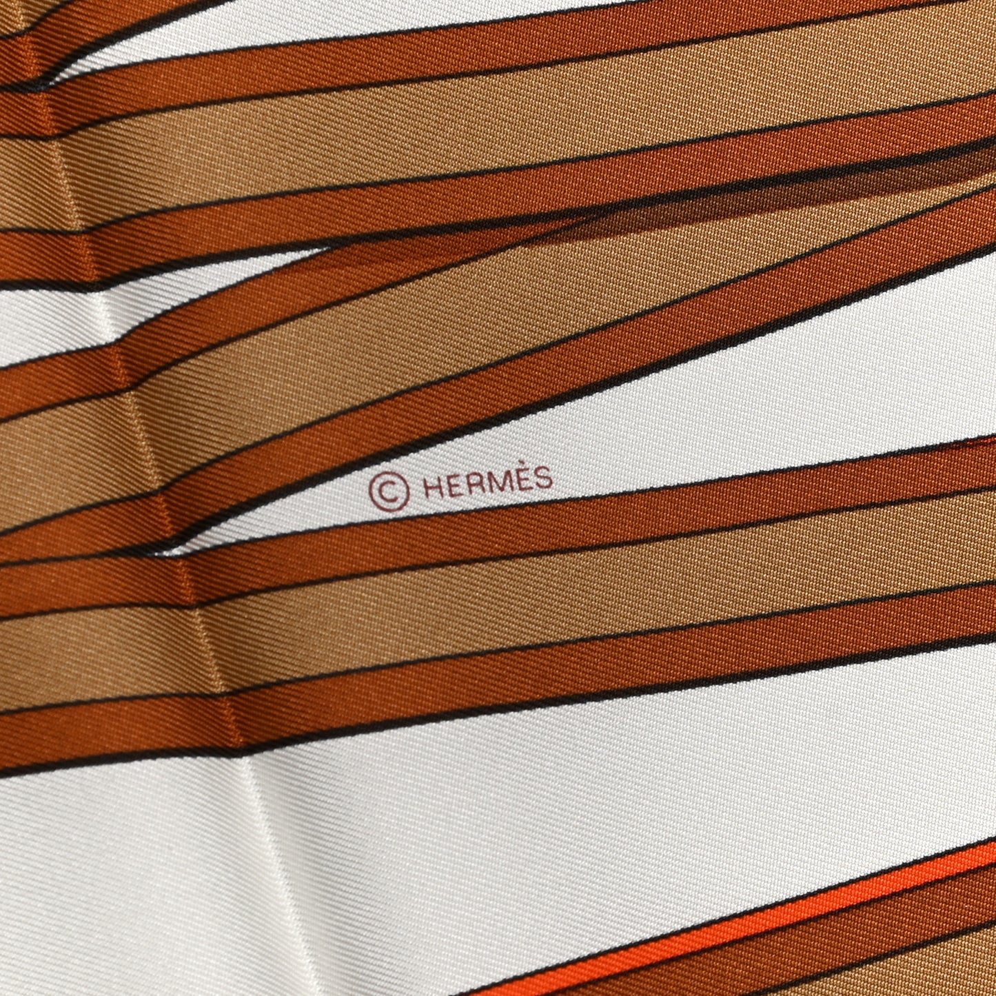 Silk Twill Grand Tralala 90 White Caramel Miel