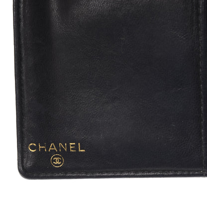 Chanel Caviar Timeless CC Compact French Wallet Black 6 of 9