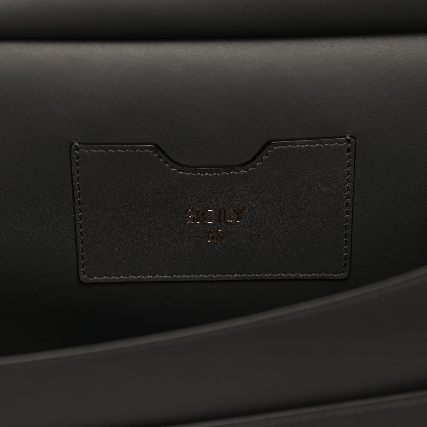 Vitello Morbido Large Sicily 58 Bag Grey