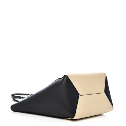 Louis Vuitton Calfskin Lockme Cabas Vanille Black 4 of 10