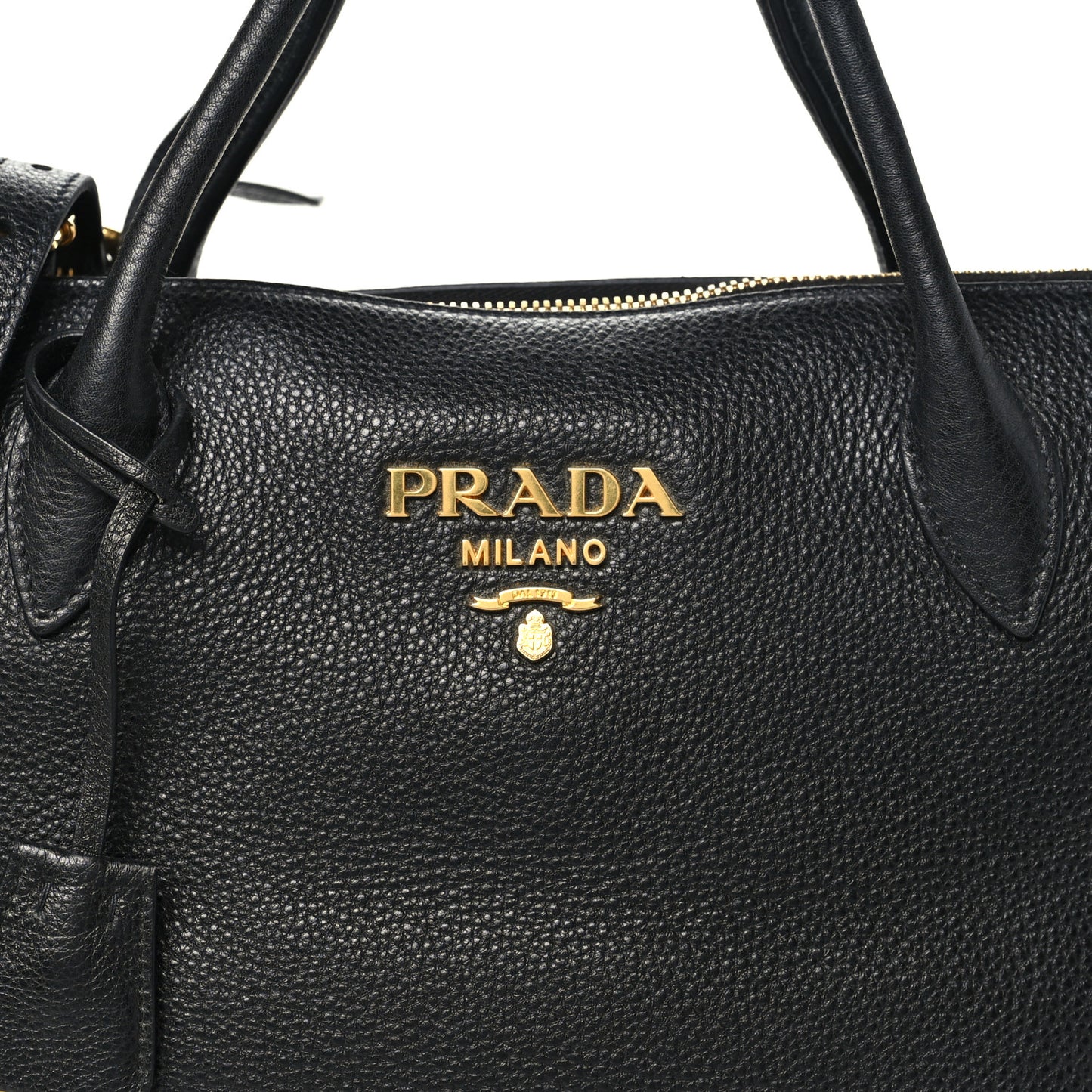 Vitello Daino Tote Black