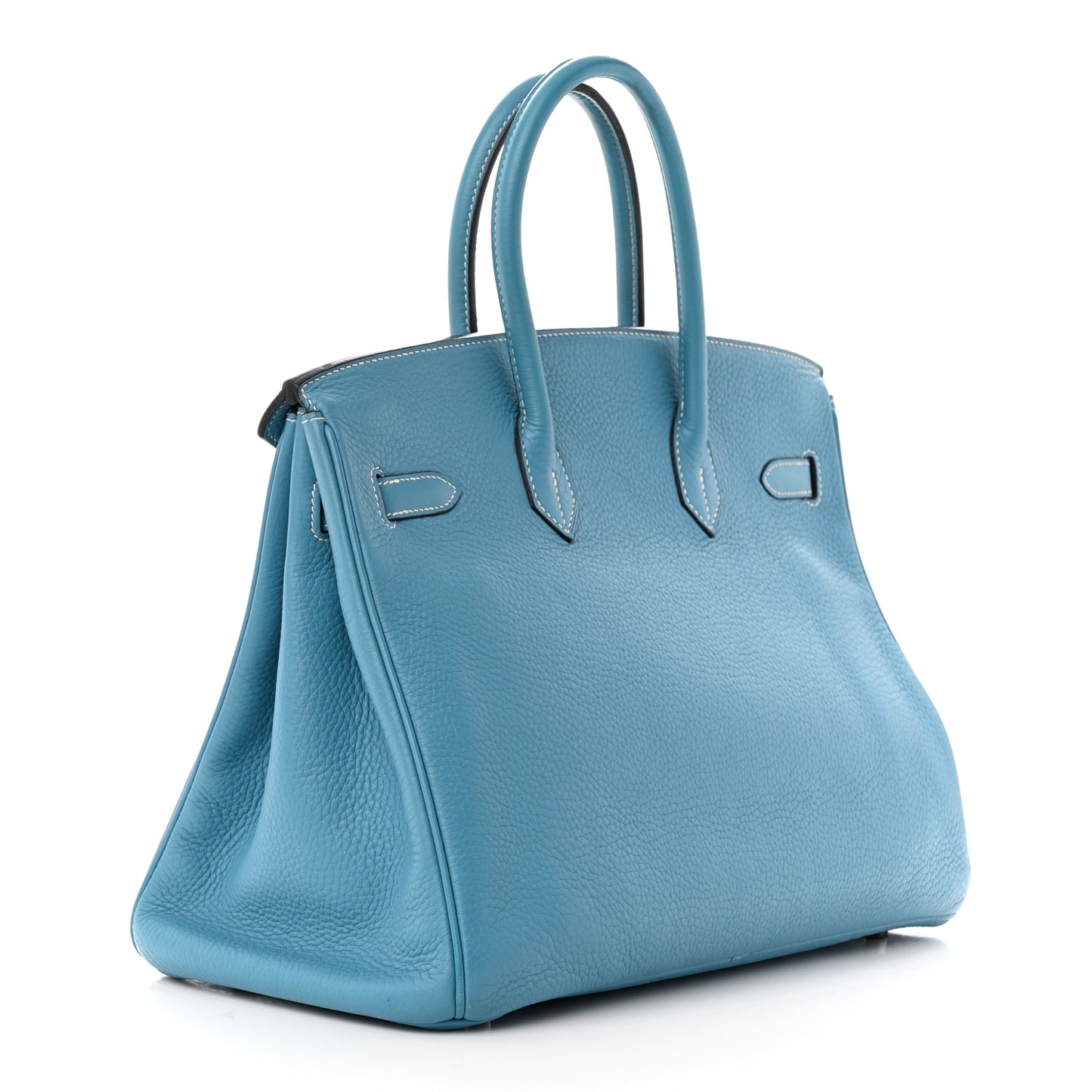 Taurillon Clemence Birkin 35 Blue Jean