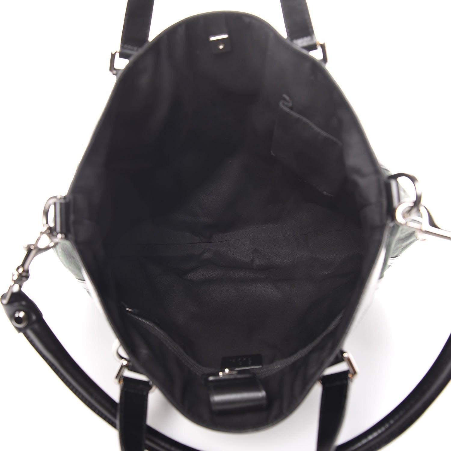 Gucci Monogram Medium Abbey Convertible Tote Dark Green 5 of 8