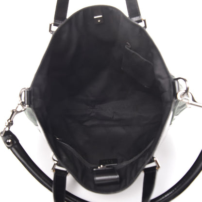 Gucci Monogram Medium Abbey Convertible Tote Dark Green 5 of 8