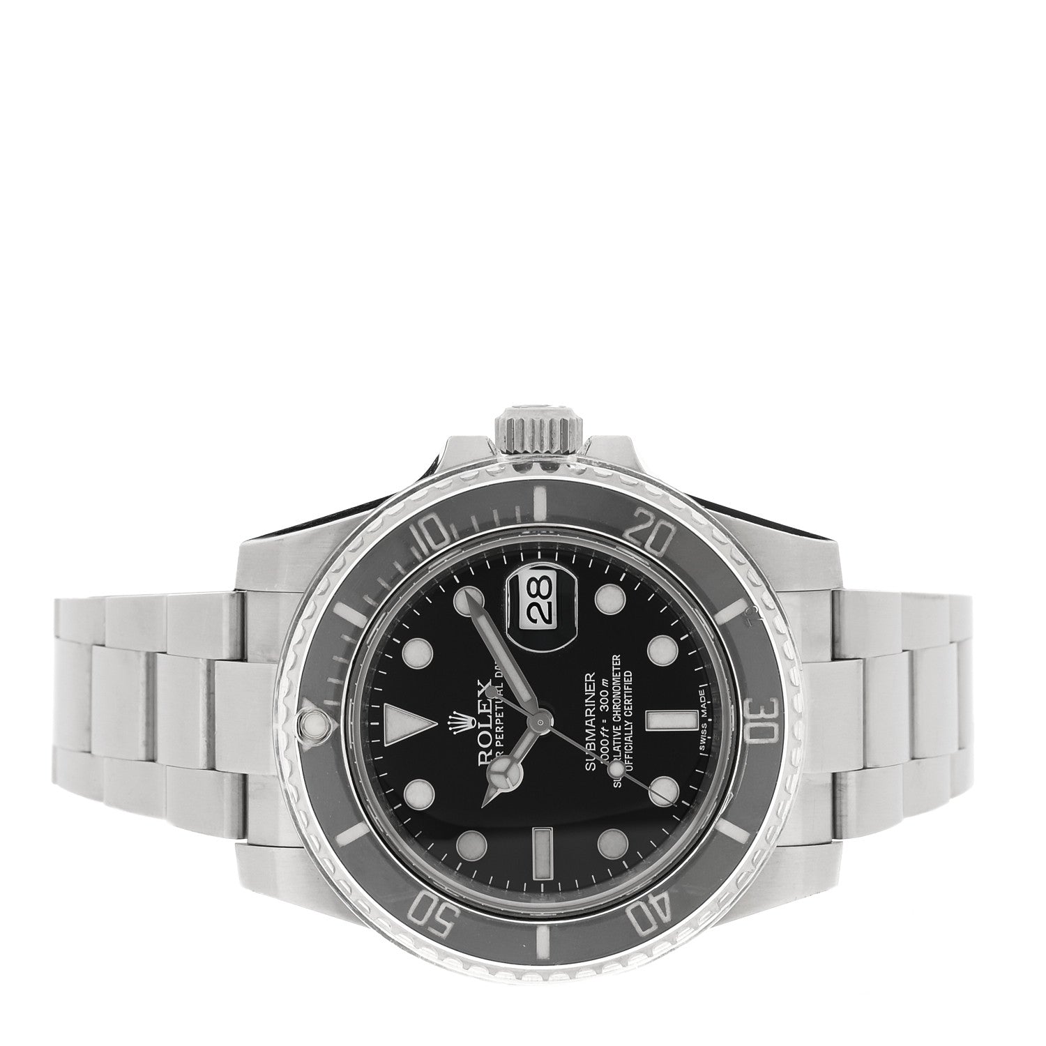 Rolex Stainless Steel 40mm Oyster Perpetual Submariner Date Watch Black 116610LN 2 of 5
