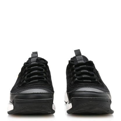 Chanel Velvet Calfskin Mixed Fibers CC Sneakers 39 Black 3 of 8