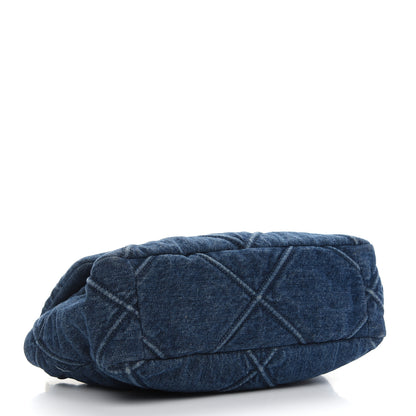Chanel Denim Quilted Medium Chanel 19 Flap Blue 4 of 11