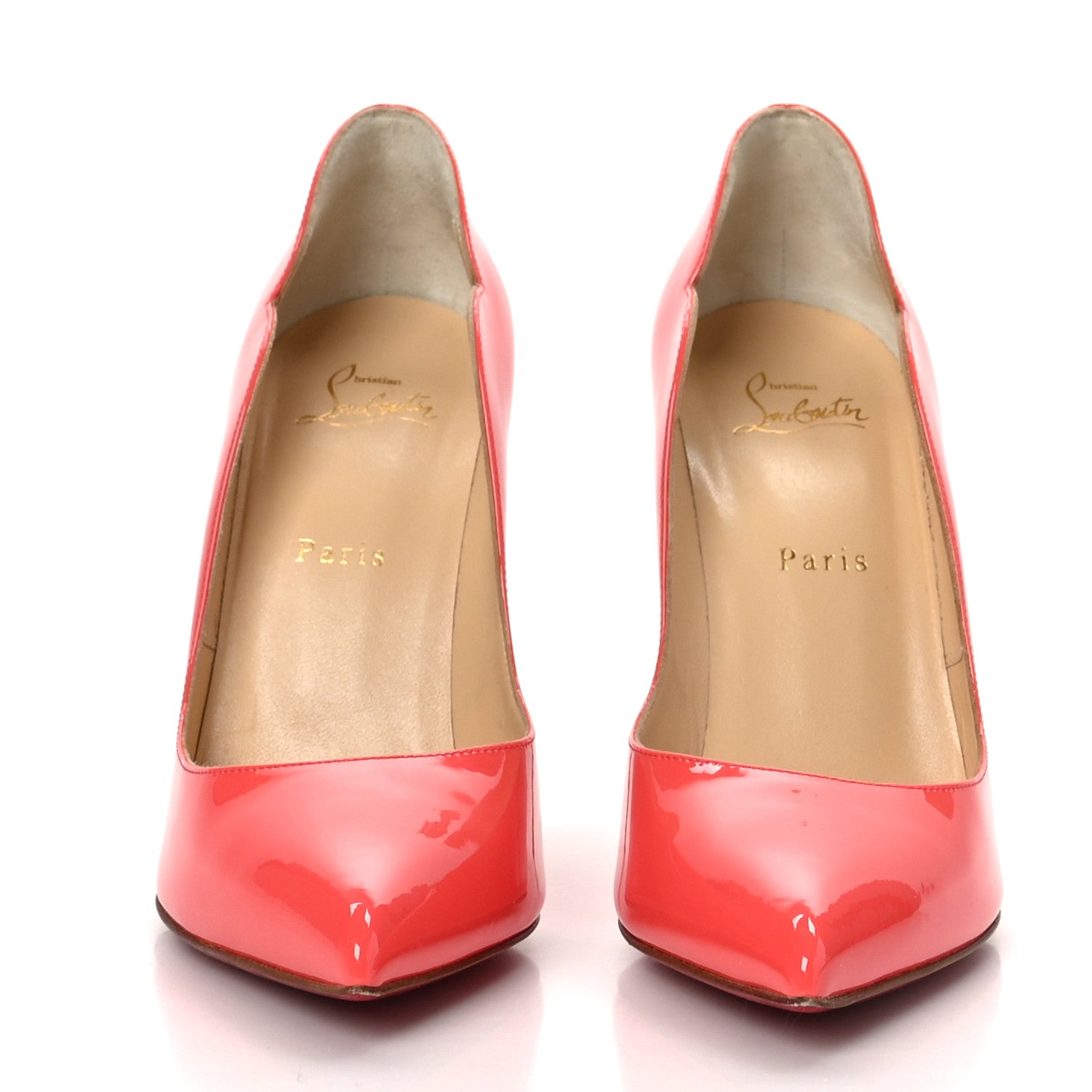 Christian Louboutin Patent Hot Chick 100 Pumps 40 Smoothie 2 of 8