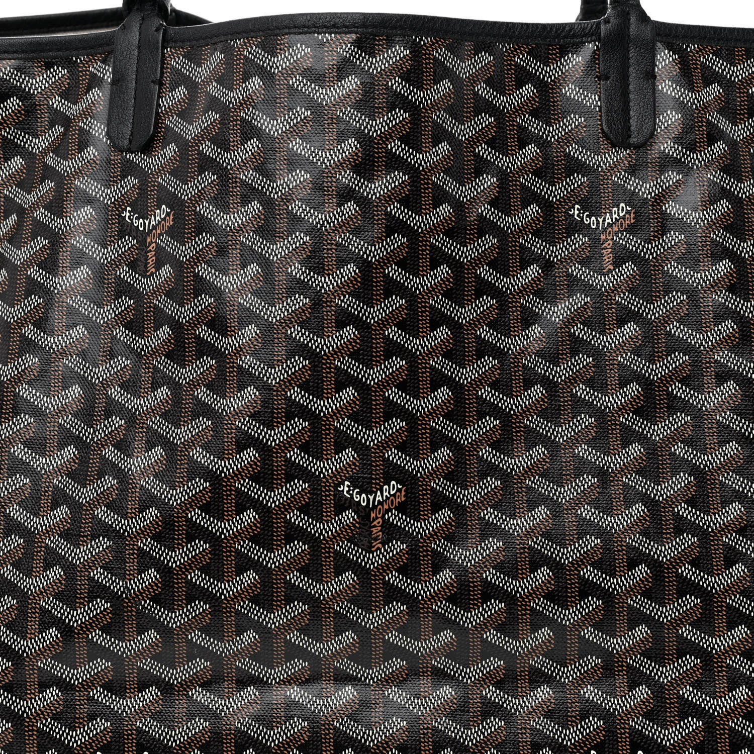 Goyard Goyardine Saint Louis GM Black 10 of 15