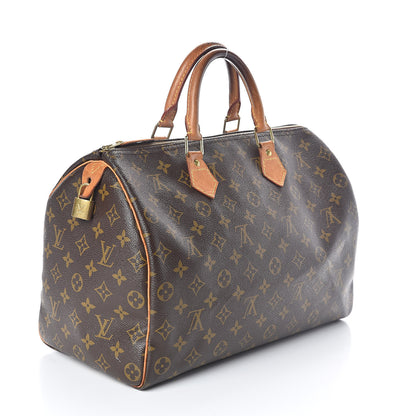 Louis Vuitton Monogram Speedy 35 3 of 9