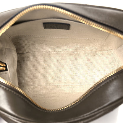Gucci Sakai Be Green Calfskin Diagonal Stitched Small Blondie Shoulder Bag Craclet Brown 5 of 10