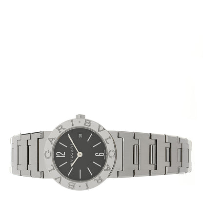 Bulgari Stainless Steel 26mm Quartz Watch Black 2 of 4