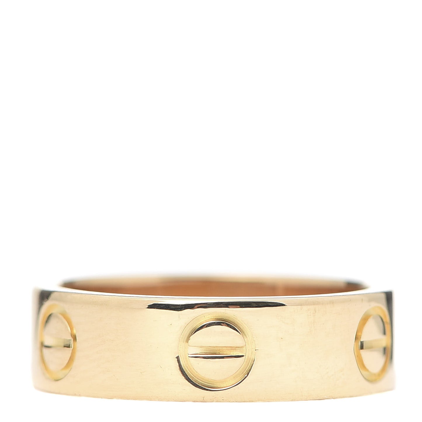 18K Yellow Gold 5.5mm LOVE Ring 52 6