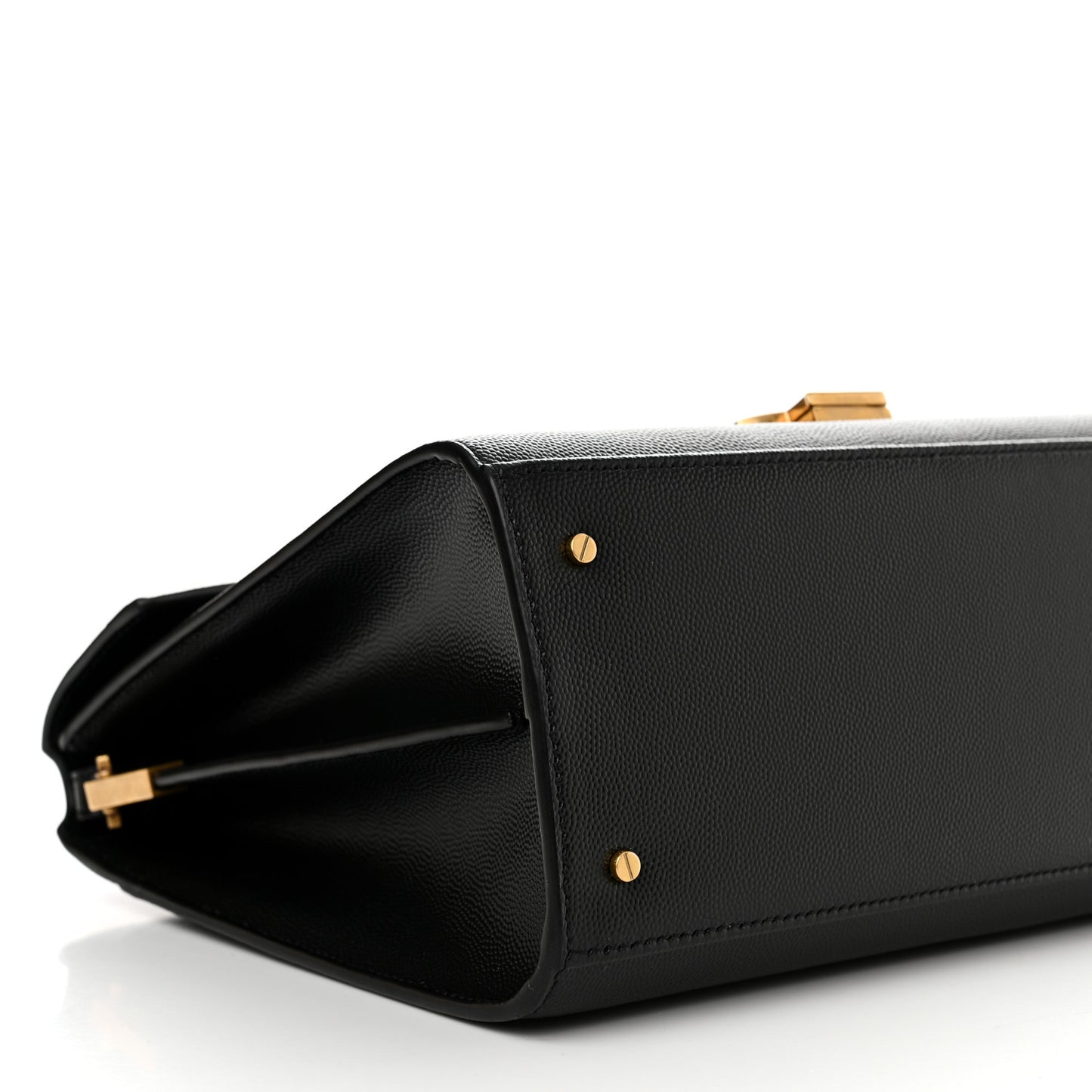 Grain de Poudre Medium Classic Monogram Cassandra Top Handle Black