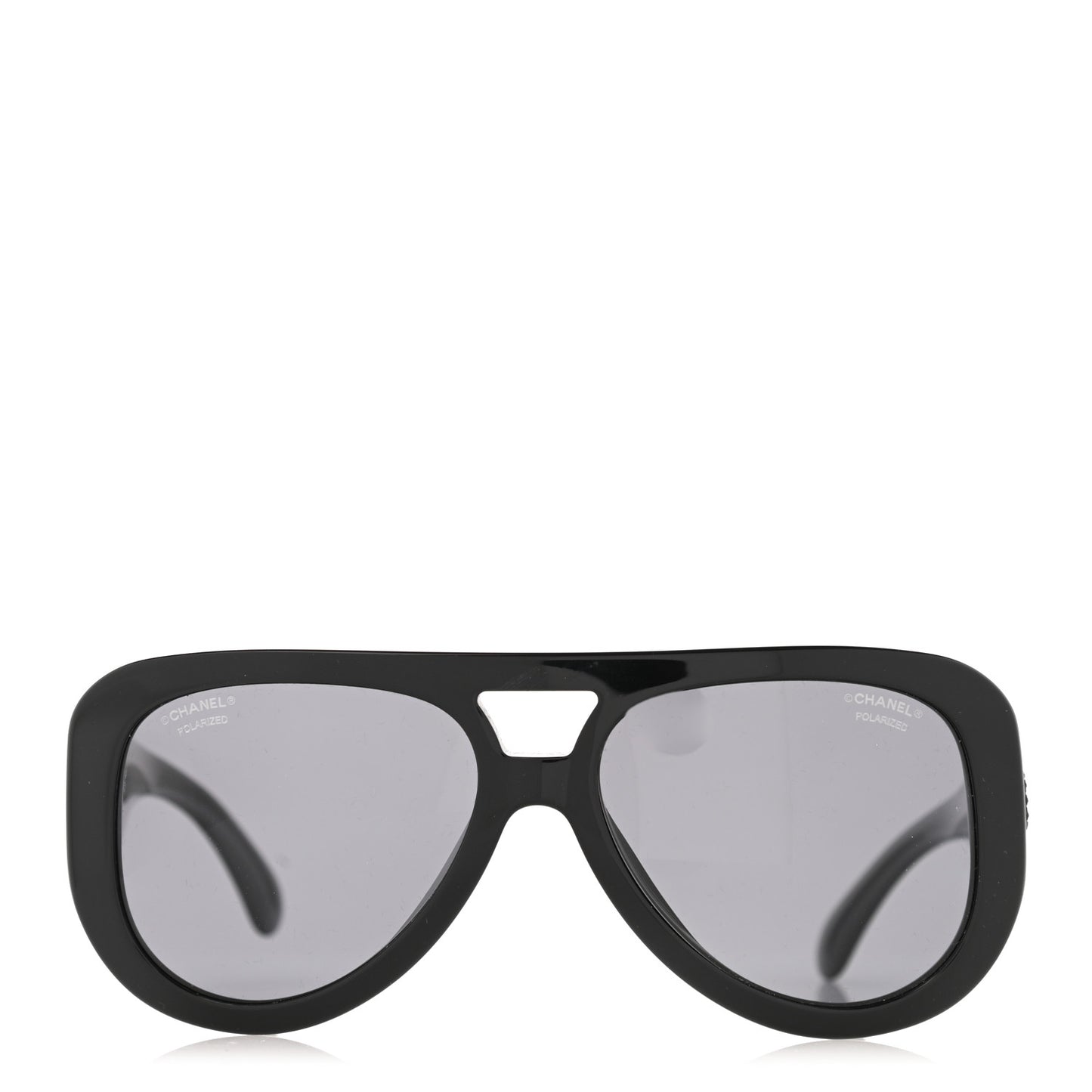 Resin Polarized Sunglasses 5423-B Black