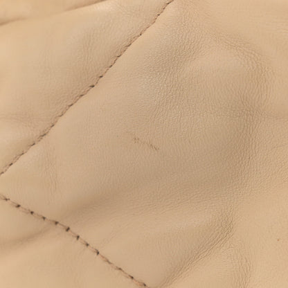 Chanel Goatskin Quilted Large Chanel 19 Flap Light Beige 12 of 12