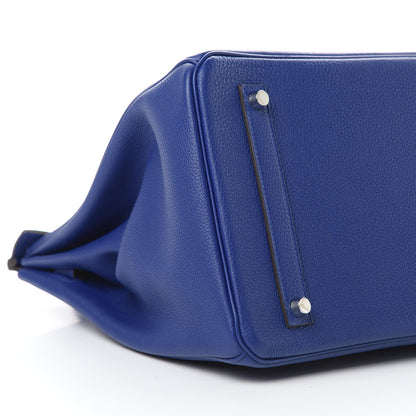 Hermes Togo Birkin 35 Bleu Electrique 9 of 12
