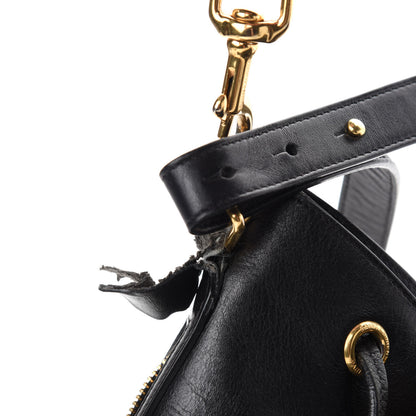 Saint Laurent Calfskin Large Emmanuelle Bucket Bag Black 10 of 13