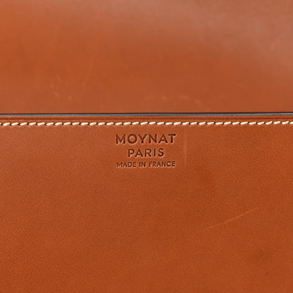 Moynat Barenia Rejane Saddle Bag Tan 6 of 9