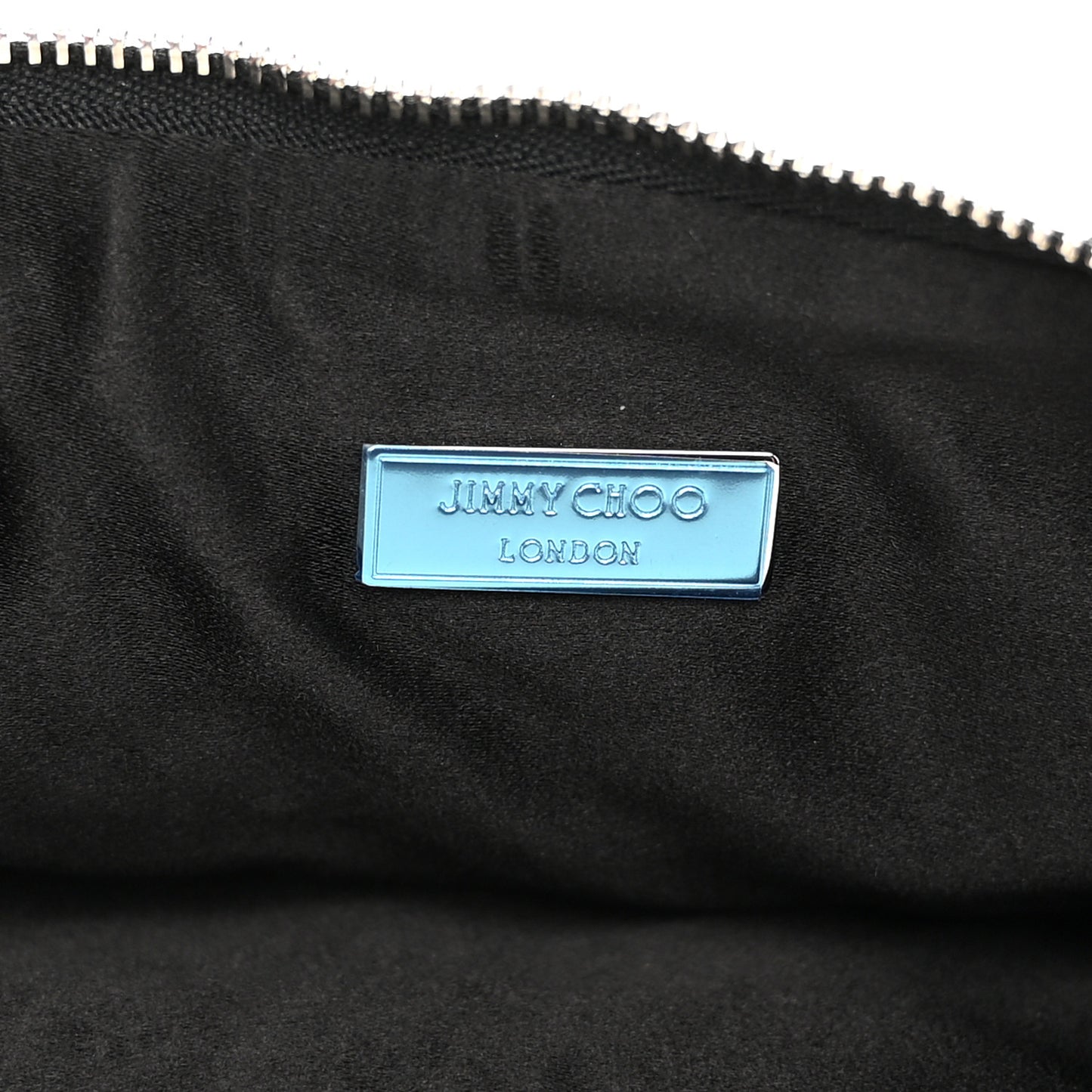Silk Sequin Crystal Tassel Callie Clutch Black Silver Multicolor