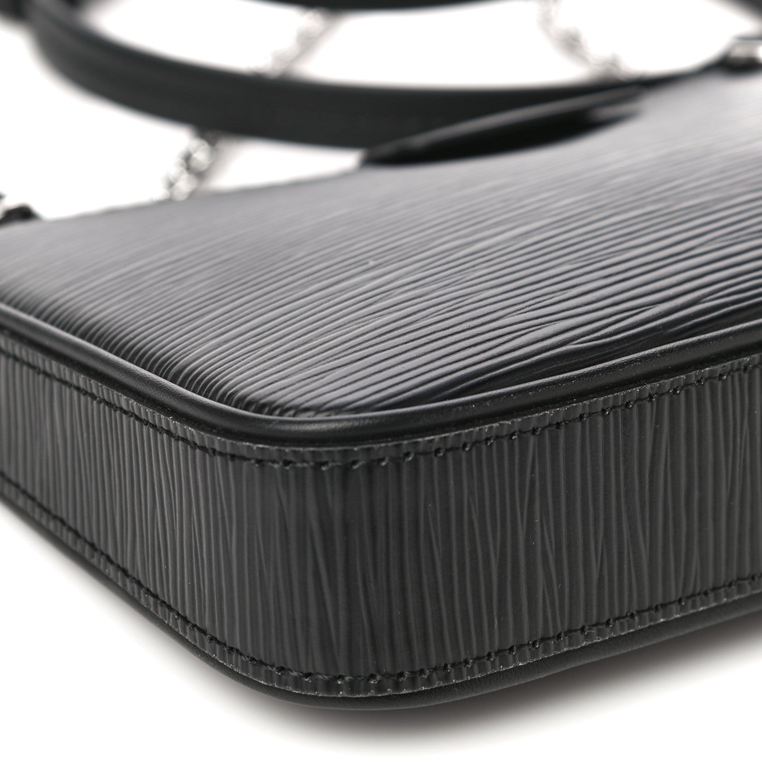 Louis Vuitton Epi Easy Pouch On Strap Black 6 of 9
