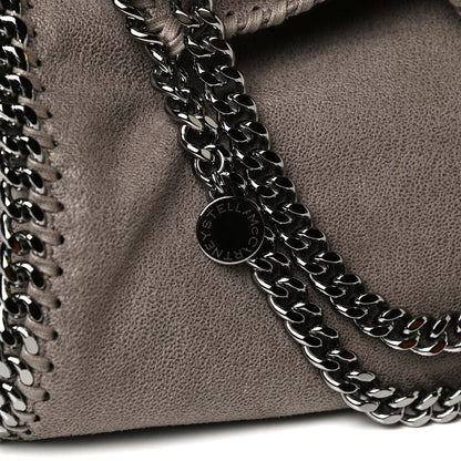Stella McCartney Shaggy Deer Mini Falabella Fold Over Tote Ash Grey 12 of 13
