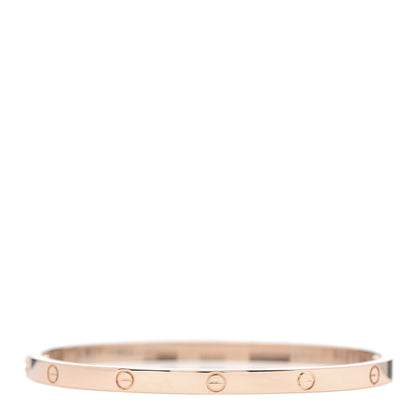 Cartier 18K Pink Gold Small LOVE Bracelet 16 3 of 6
