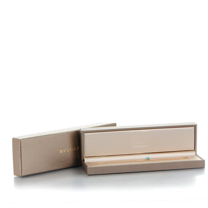 Bulgari 18K Rose Gold Turquoise Divas' Dream Bracelet 8 of 8