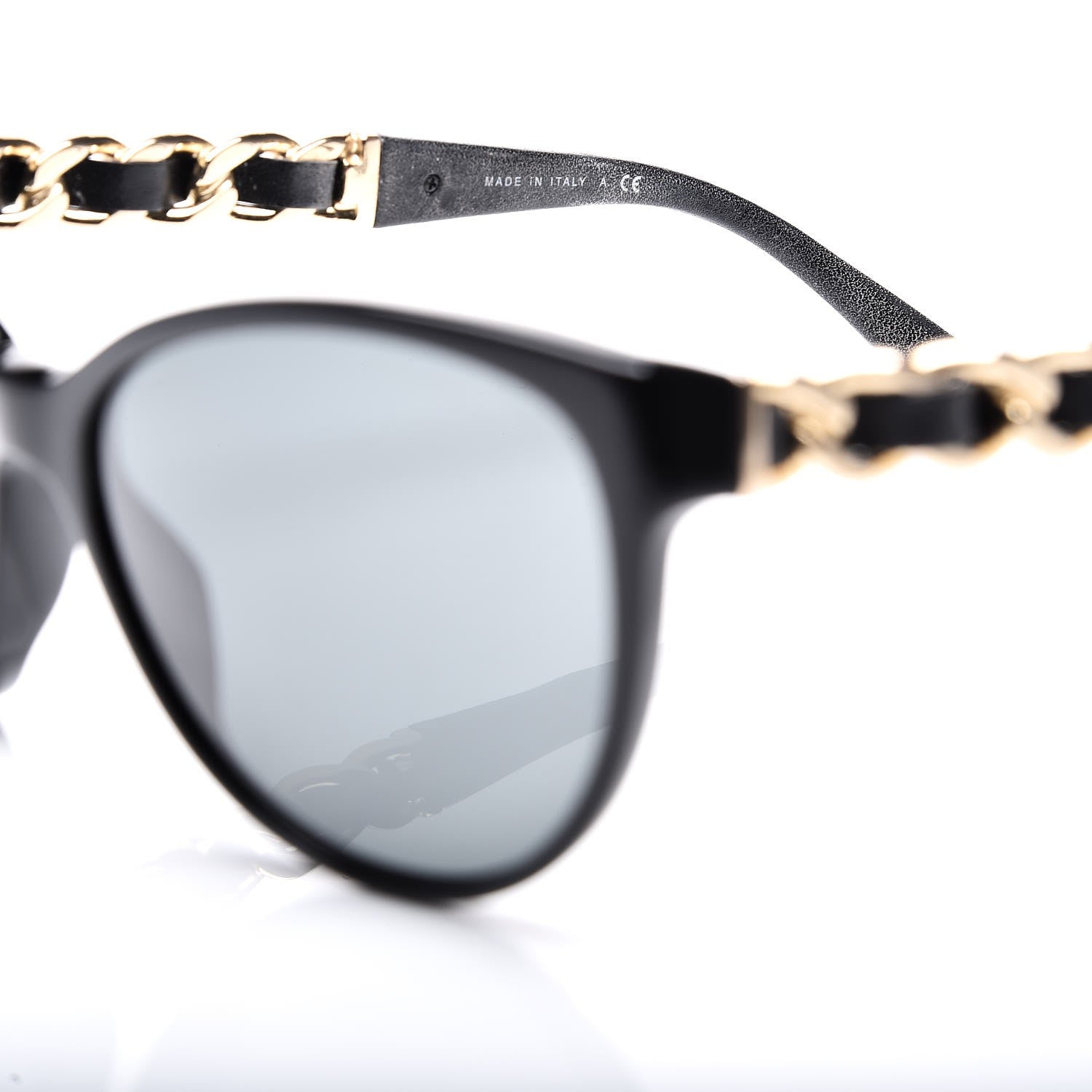 Chanel CC Chain Sunglasses 5215Q Black 6 of 7