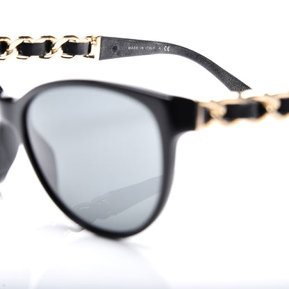 Chanel CC Chain Sunglasses 5215Q Black 6 of 7