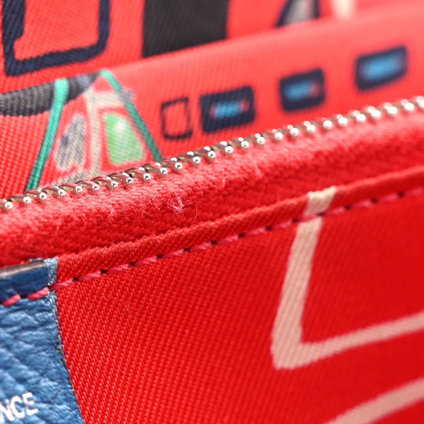 Epsom Silk'In Wallet Mykonos Deer Brown Bright Red