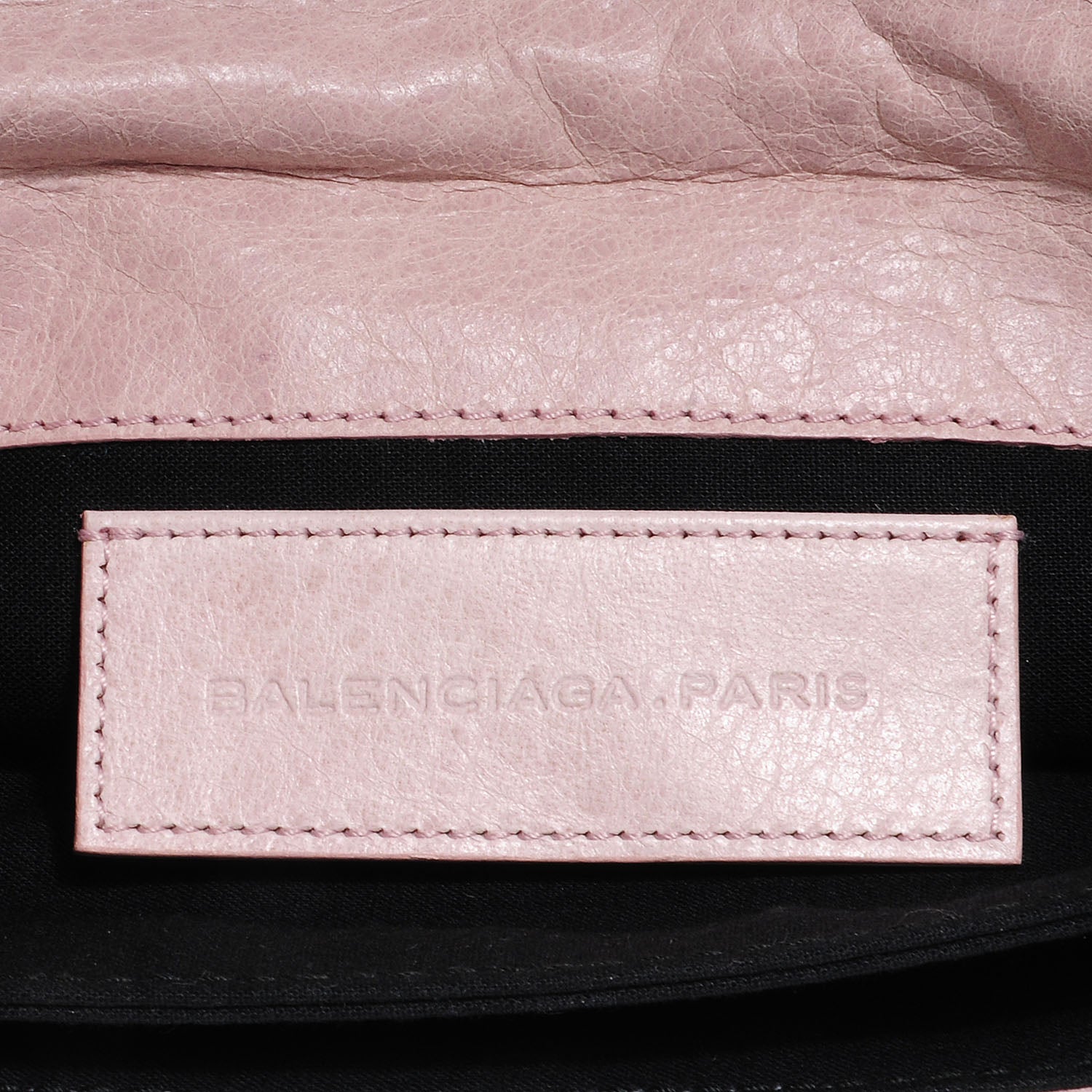 Balenciaga Agneau Giant 21 Rose Gold Hardware Envelope Clutch Bois de Rose 6 of 8