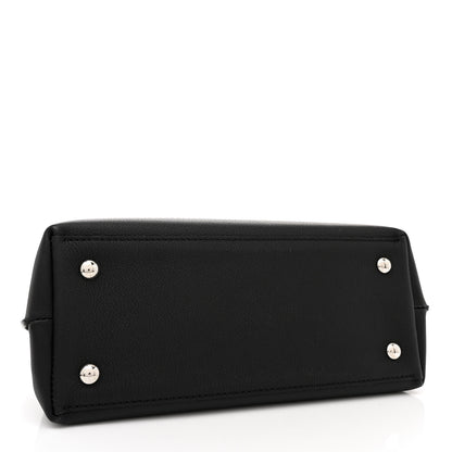 Louis Vuitton Calfskin Lockme Ever BB Black 4 of 9