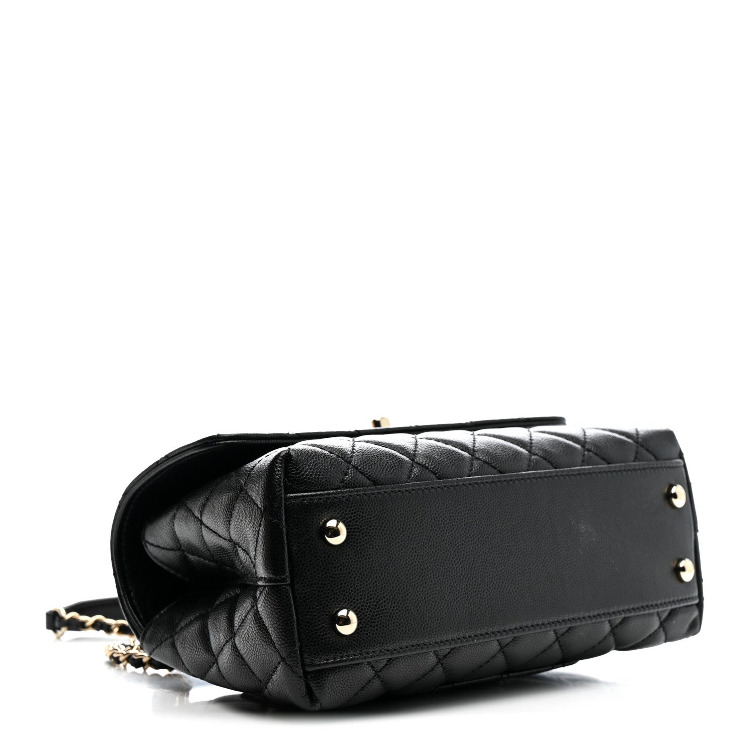 Chanel Caviar Quilted Mini Coco Handle Flap Black 4 of 11