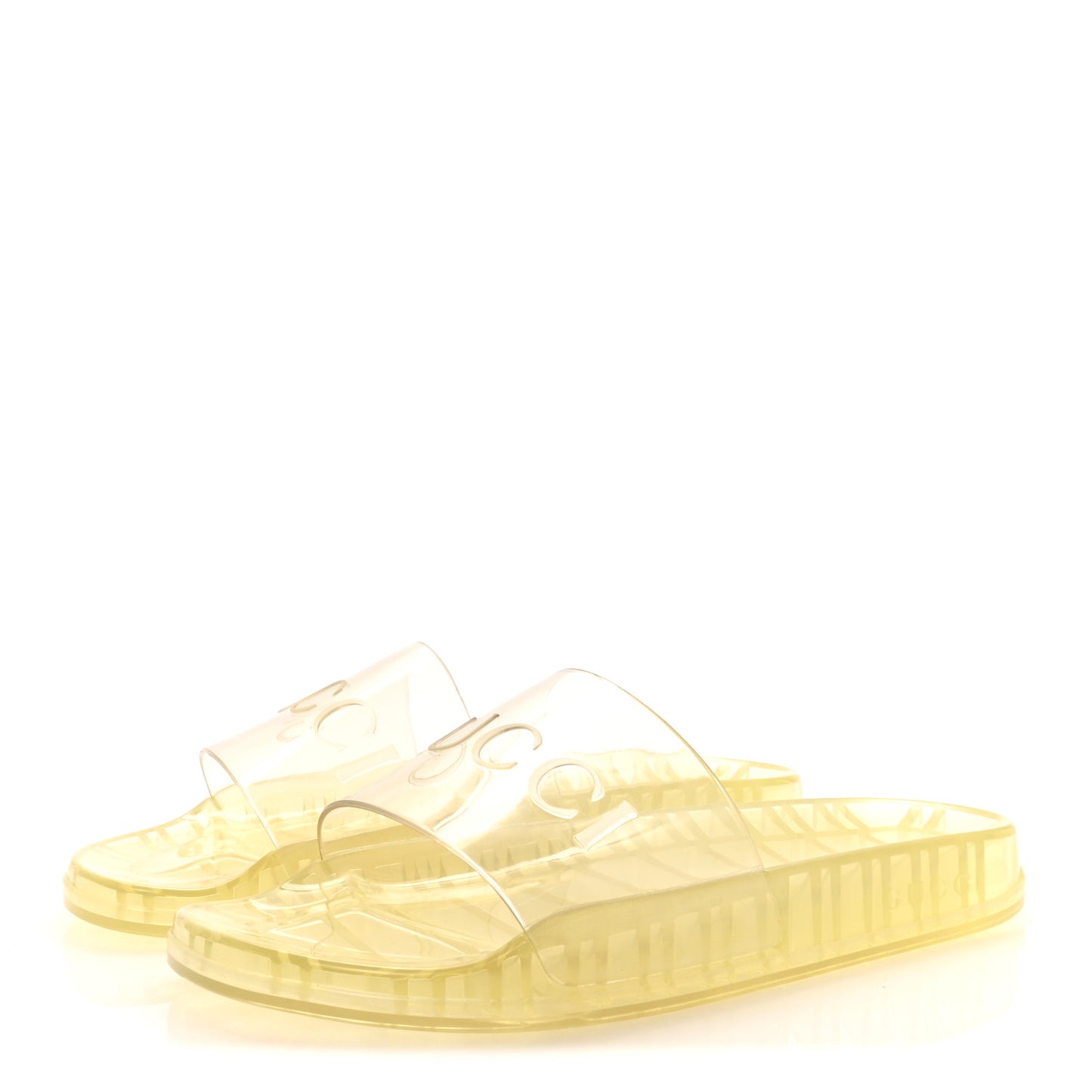 Rubber Mens Pursuit Slide Sandals 10 Transparent