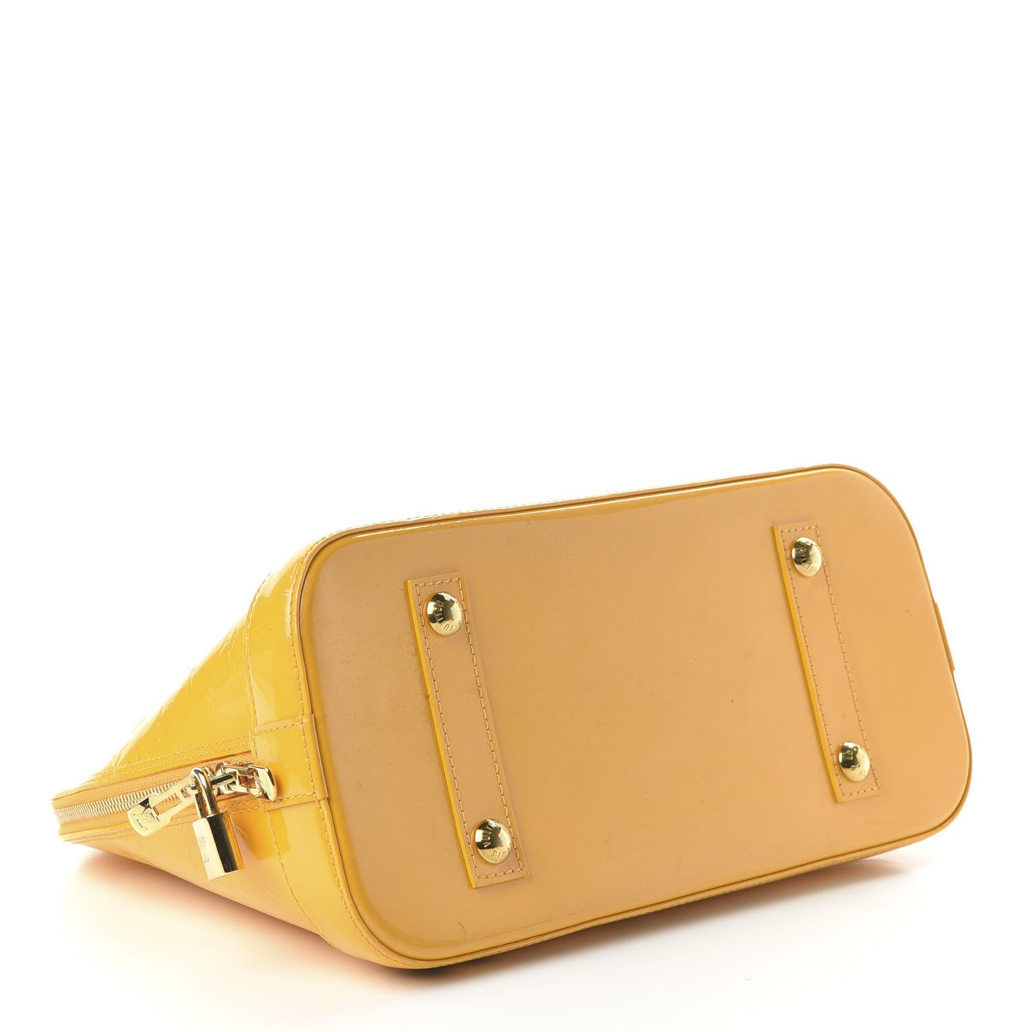 Louis Vuitton Vernis Alma PM Jaune Passion 4 of 12