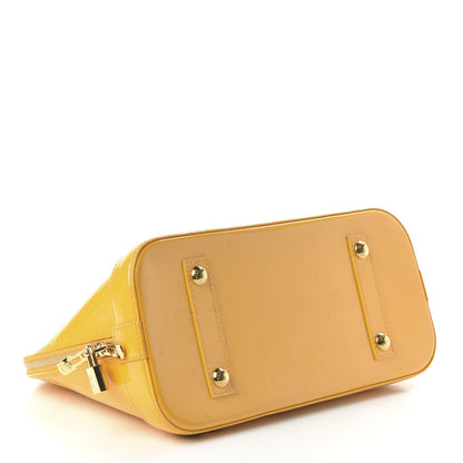 Louis Vuitton Vernis Alma PM Jaune Passion 4 of 12