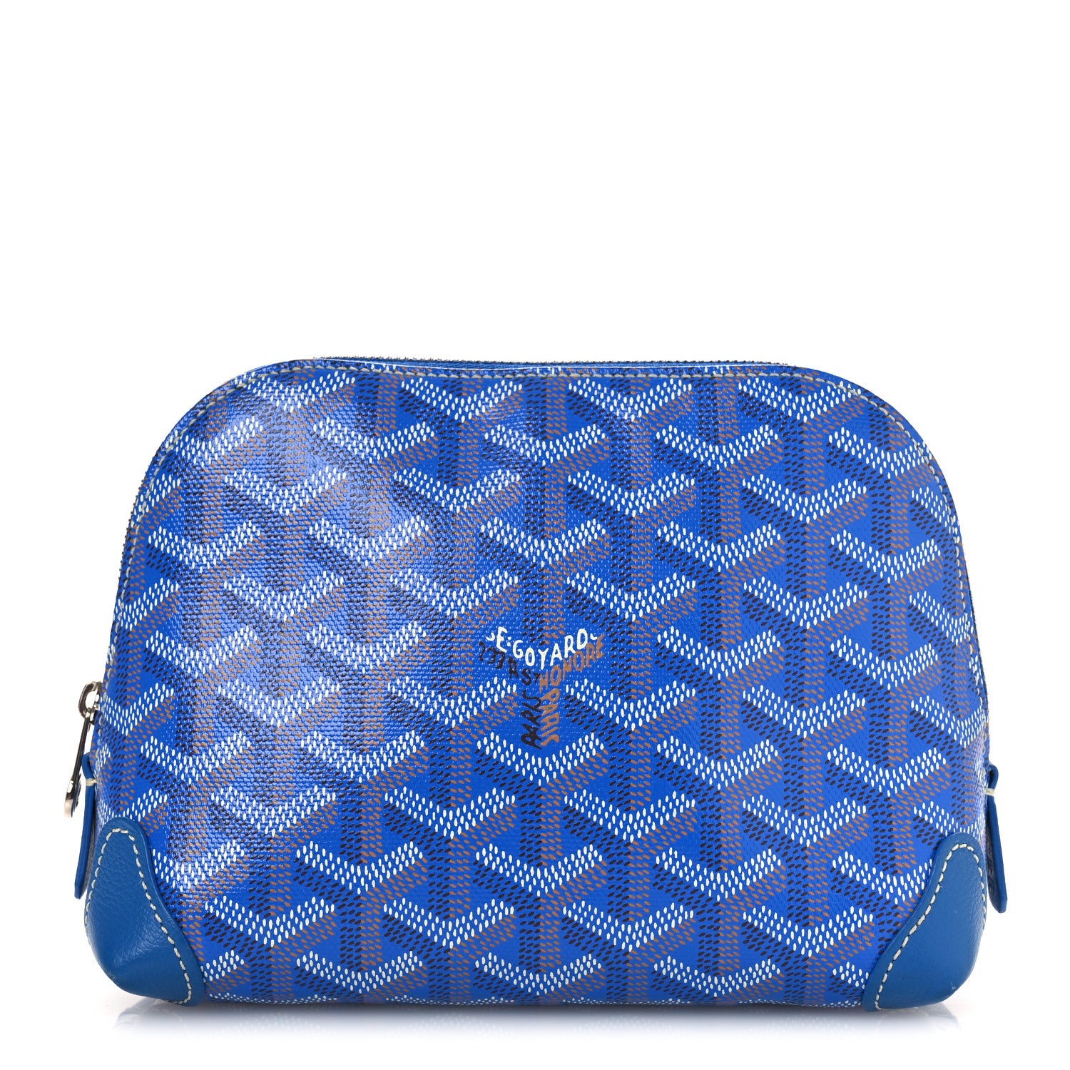 Goyard Goyardine Vendome Toiletry Pouch Sky Blue 1 of 9