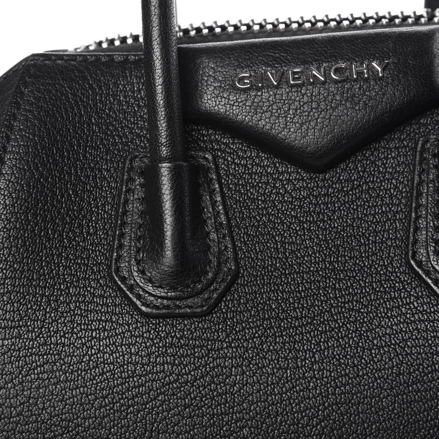 Sugar Goatskin Mini Antigona Black