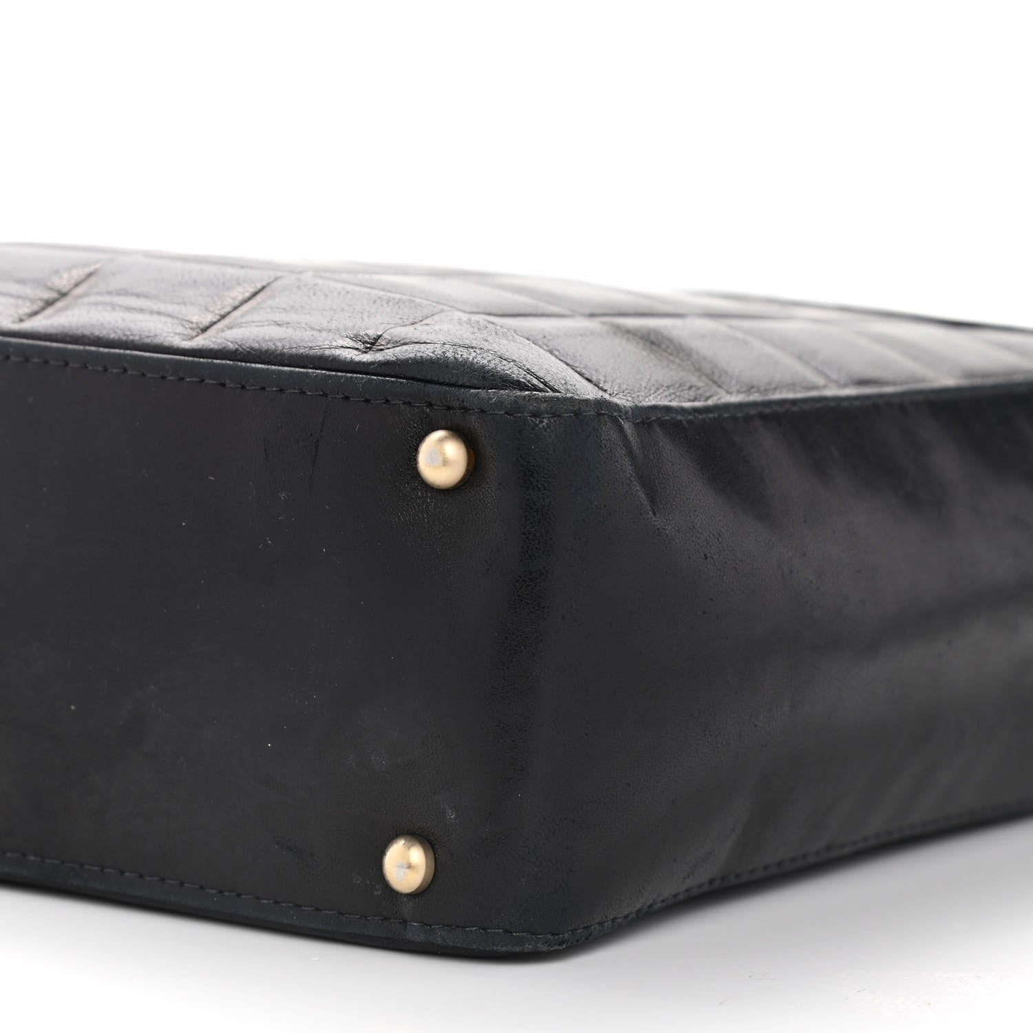 Chanel Lambskin Quilted Small Chocolate Bar Shoulder Bag Black 10 of 20