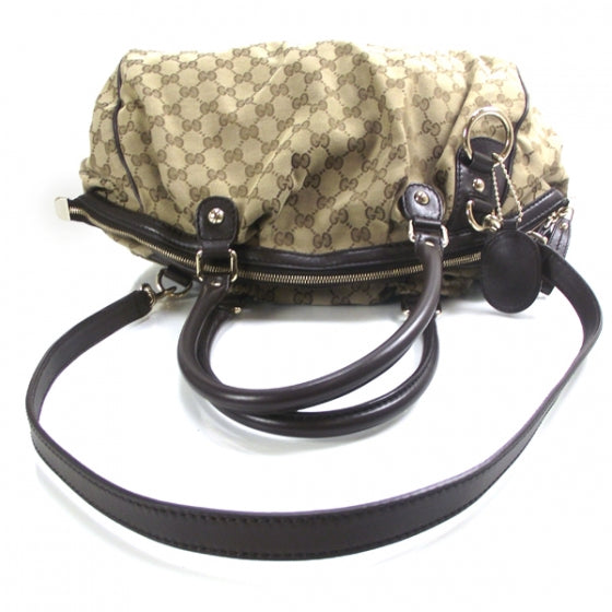 Gucci Monogram Medium Sukey Boston Ebony 5 of 11