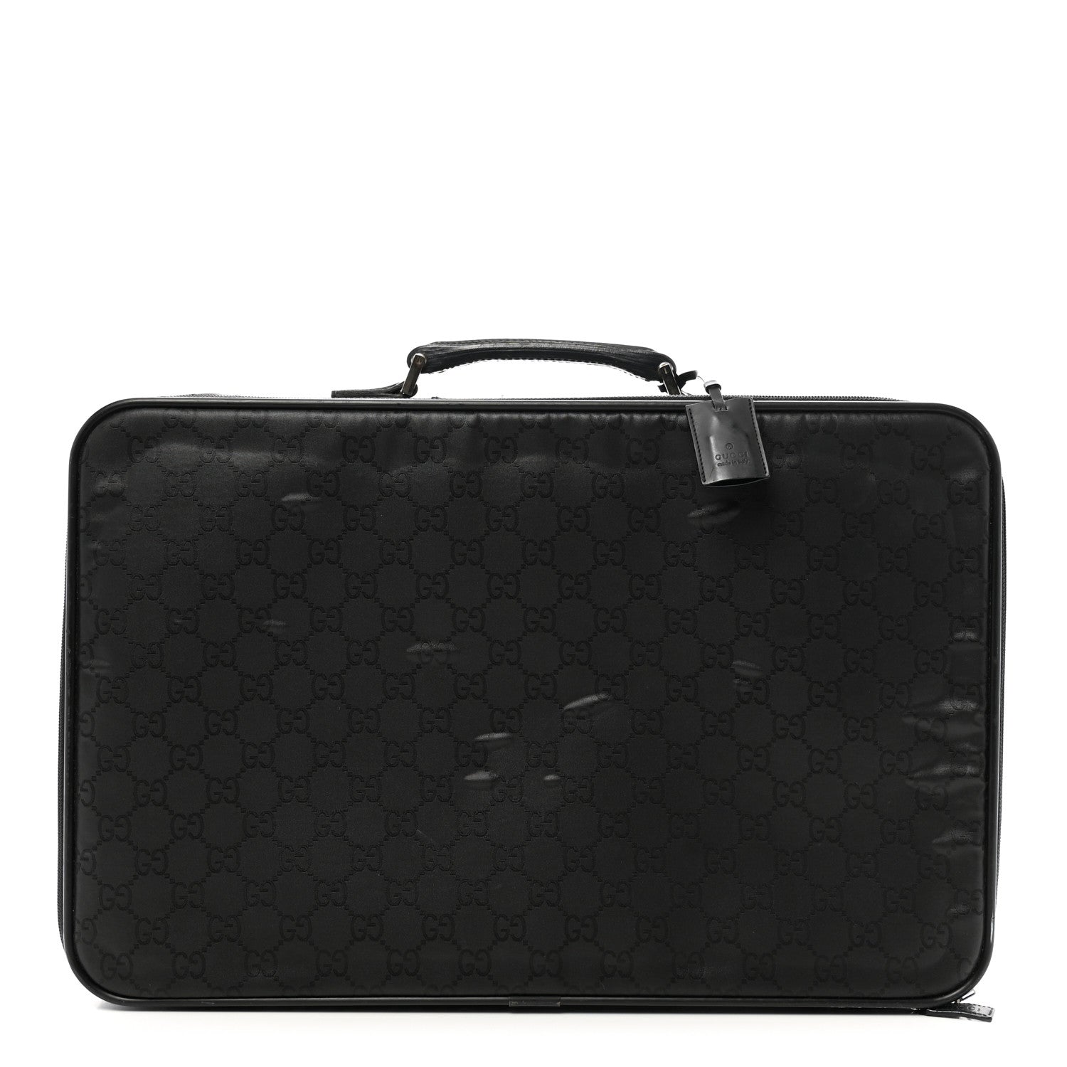 Gucci Nylon Monogram Suitcase Black 1 of 14