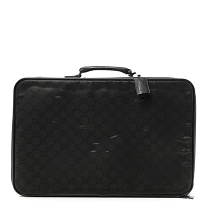 Gucci Nylon Monogram Suitcase Black 1 of 14
